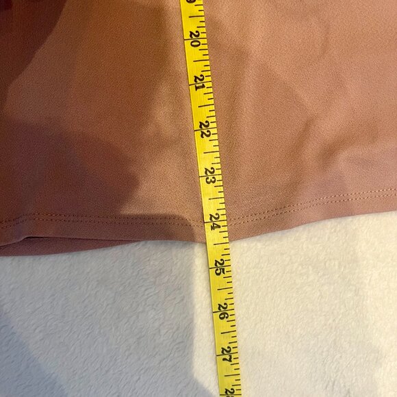 Cable & Gauge, Mauve Tie-Neck Blouse, Size M - Picture 10 of 11